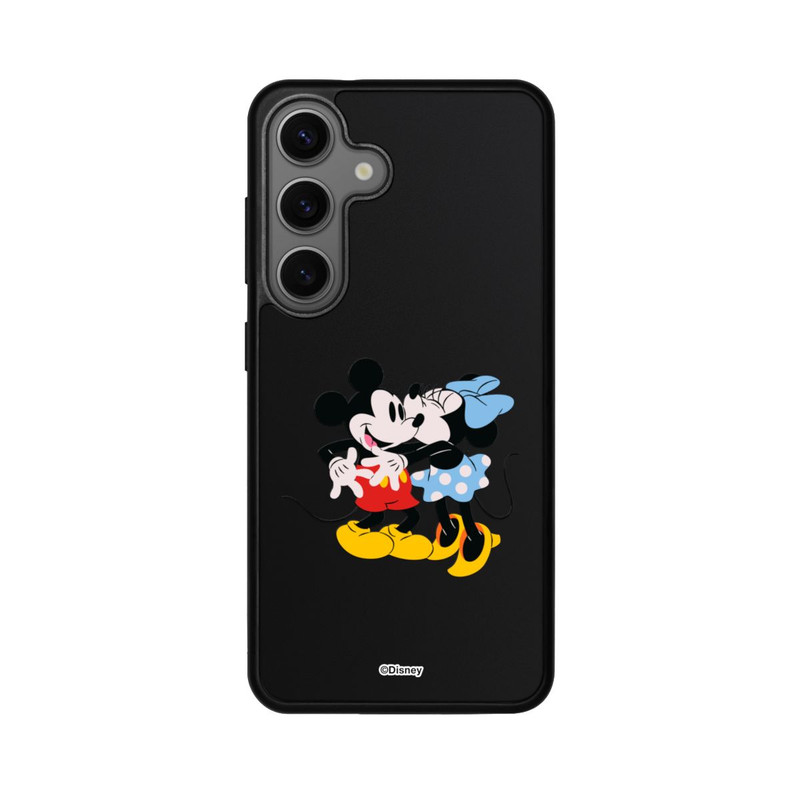Galaxy S25 Base Case Mickey and Minnie Magical Couple Transparent