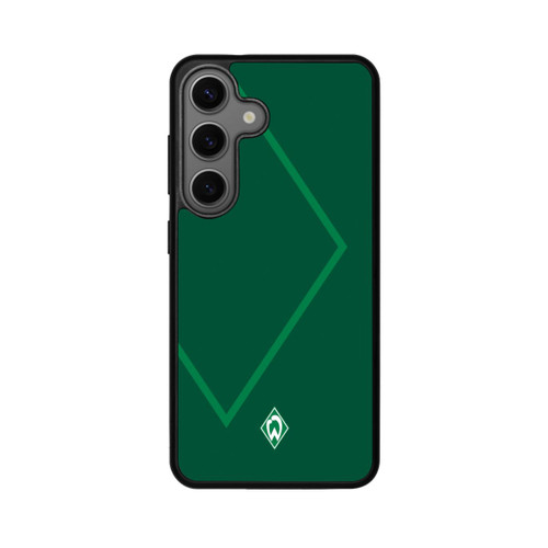 Samsung Galaxy S25 Base Case Werder Grün Rautenelement