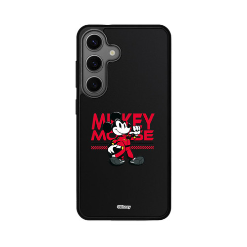 Samsung Galaxy S25 Base Case Micky Maus Rennfahrer Transparent