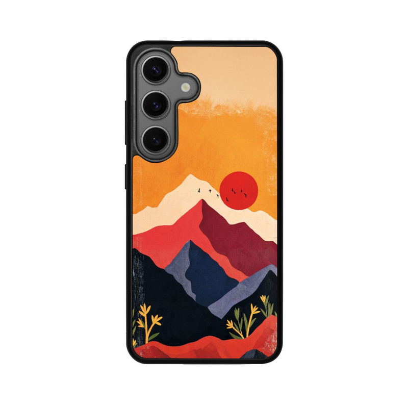 Galaxy S25 Base Case Les Alpes En Rouge