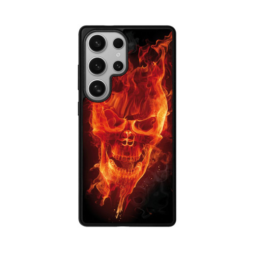 Samsung Galaxy S25 Ultra Base Case Burning Skull