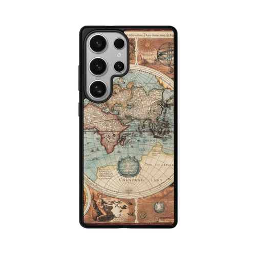 Samsung Galaxy S25 Ultra Base Case Vintage Weltkarte