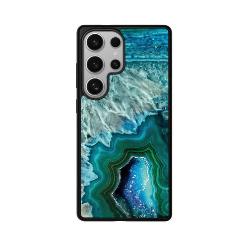 Samsung Galaxy S25 Ultra Base Case Kristall Achat Grün