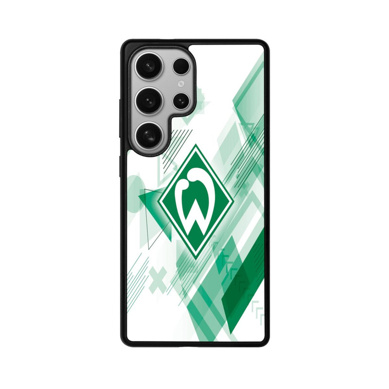 Galaxy S25 Ultra Base Case Weiße Grafikelemente - Werder Bremen