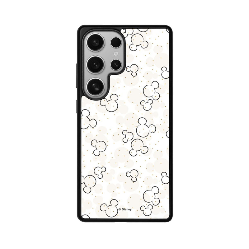Galaxy S25 Ultra Base Case Golden Micky Pattern