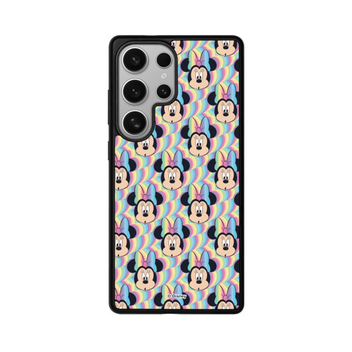 Samsung Galaxy S25 Ultra Base Case Minnie Rainbow Faces