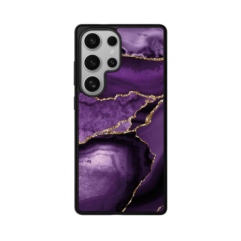 Galaxy S25 Ultra Base Case Lila Marmor Landschaft