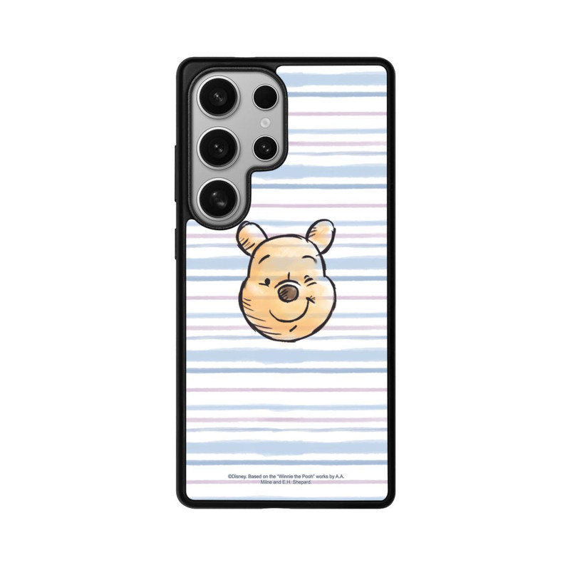 Galaxy S25 Ultra Base Case Winnie Puuh auf Streifen