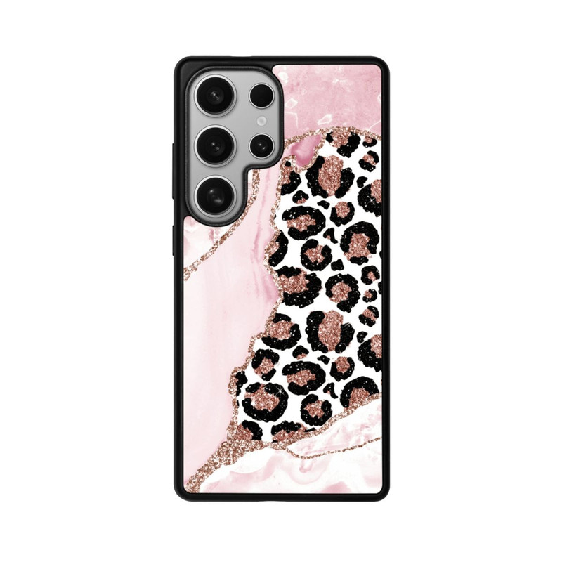 Galaxy S25 Ultra Base Case Muster und Texturen Rosa