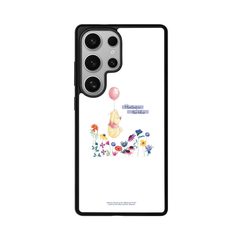 Galaxy S25 Ultra Base Case Winnie Puuh Floating in The Blue