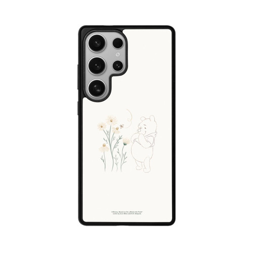 Samsung Galaxy S25 Ultra Base Case Winnie Puuh sieht sich Gänseblümchen an