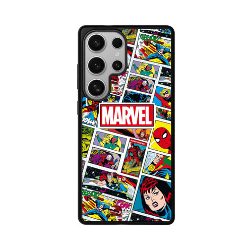 Samsung Galaxy S25 Ultra Base Case Marvel Comic Pattern