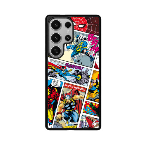 Samsung Galaxy S25 Ultra Base Case Marvel Retro Comic Blue