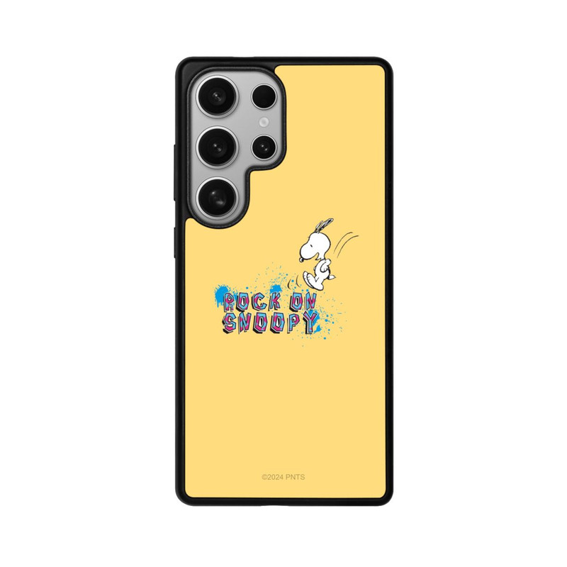 Galaxy S25 Ultra Base Case Rock on Snoopy