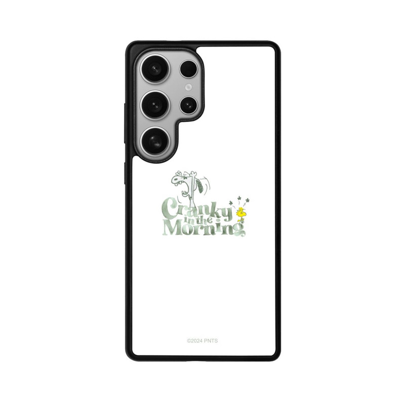 Galaxy S25 Ultra Base Case Snoopy Cranky in the Morning