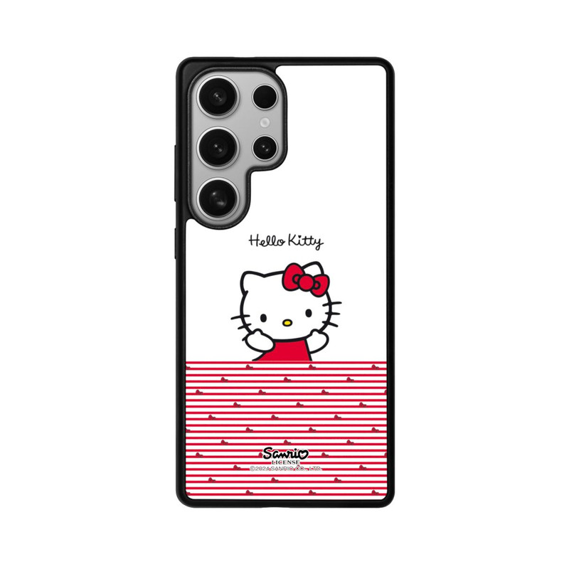 Galaxy S25 Ultra Base Case Hello Kitty Schleifen