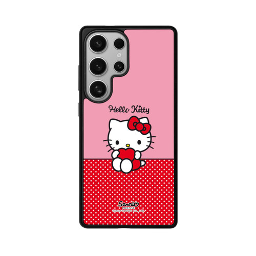 Samsung Galaxy S25 Ultra Base Case Hello Kitty sitzend mit Herz