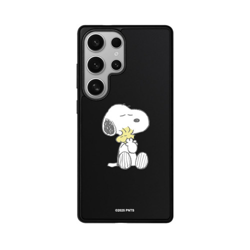 Samsung Galaxy S25 Ultra Base Case Snoopy And Woodstock Cuddling transparent