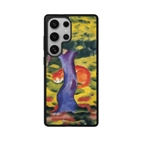 Samsung Galaxy S25 Ultra Base Case Katze hinter Einem Baum von Franz Marc