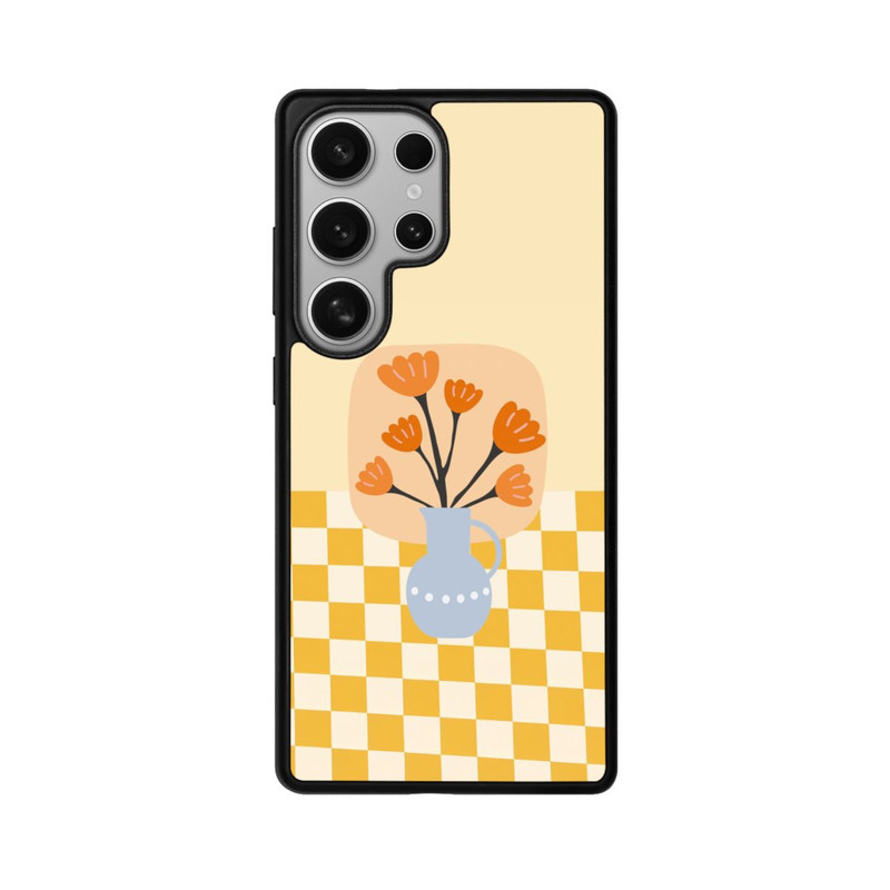 Galaxy S25 Ultra Base Case Bloom Vase Spring Flowers