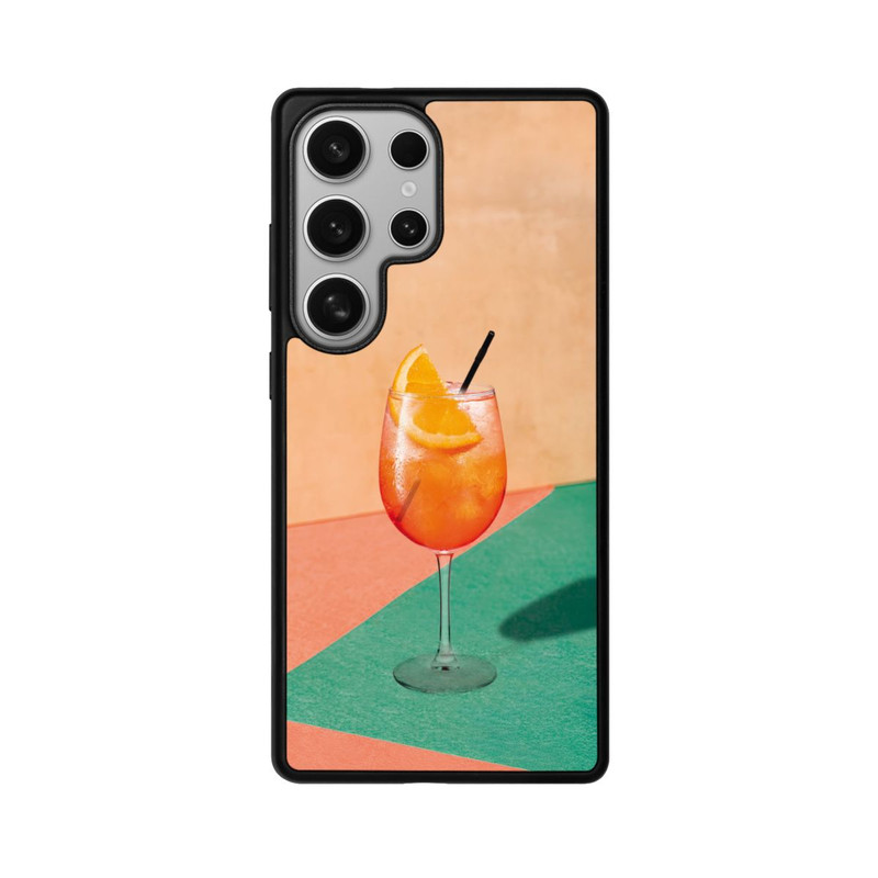 Galaxy S25 Ultra Base Case Cocktail Orange Green