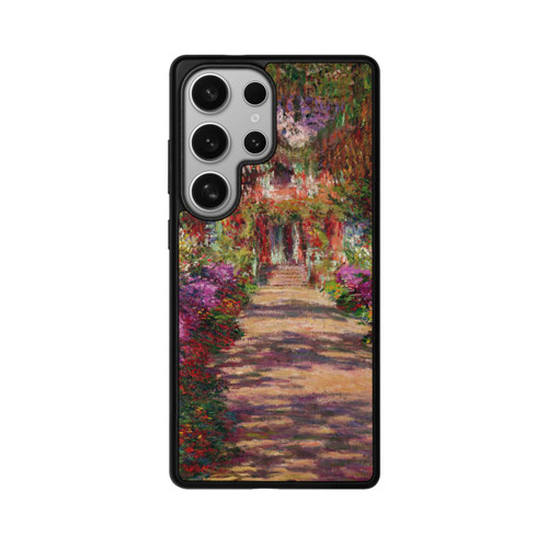 Samsung Galaxy S25 Ultra Base Case Eine Allee in Monets Garten in Giverny by Claude Monet