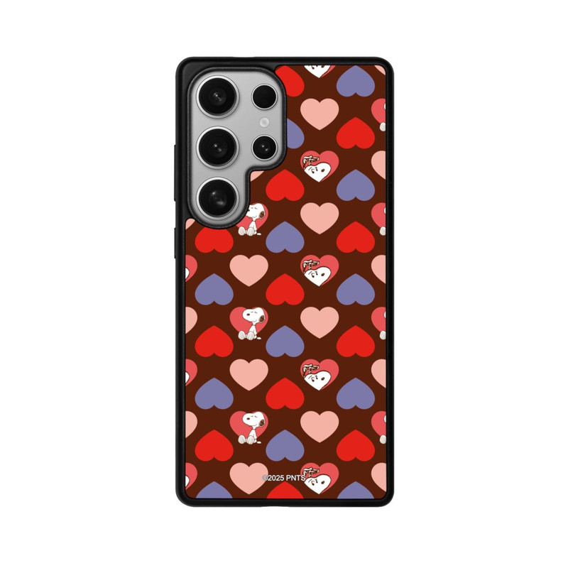 Galaxy S25 Ultra Base Case Peanuts Hearts