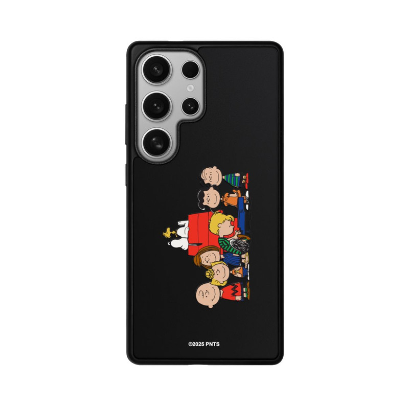 Galaxy S25 Ultra Base Case Snoopy and Friends Transparent