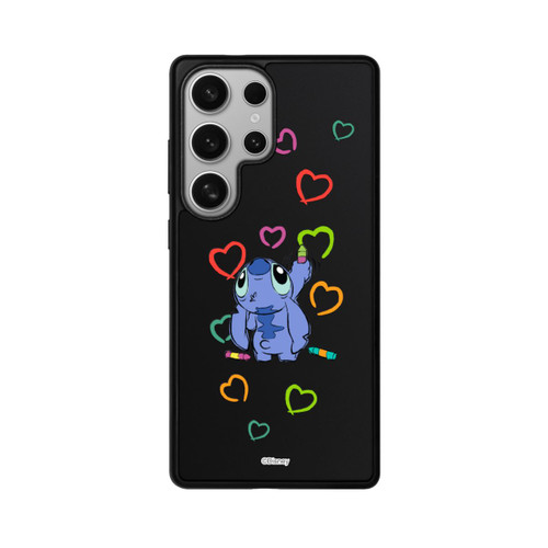 Samsung Galaxy S25 Ultra Base Case Stitch Draws a Heart Transparent