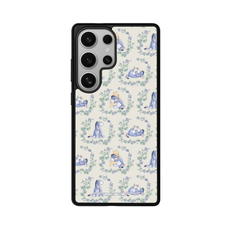 Galaxy S25 Ultra Base Case Eeyore Hugging Pooh Pattern