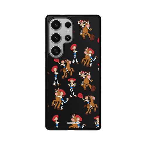 Samsung Galaxy S25 Ultra Base Case Toy Story 5 Jessie Cowboy Pattern Transparent