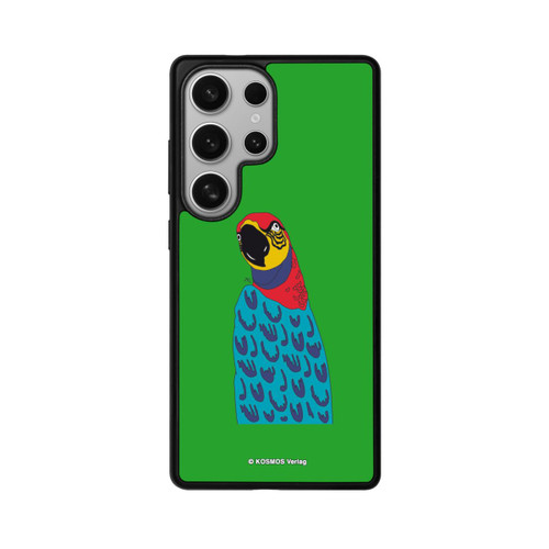 Samsung Galaxy S25 Ultra Base Case Drei Fragezeichen und der Super-Papagei