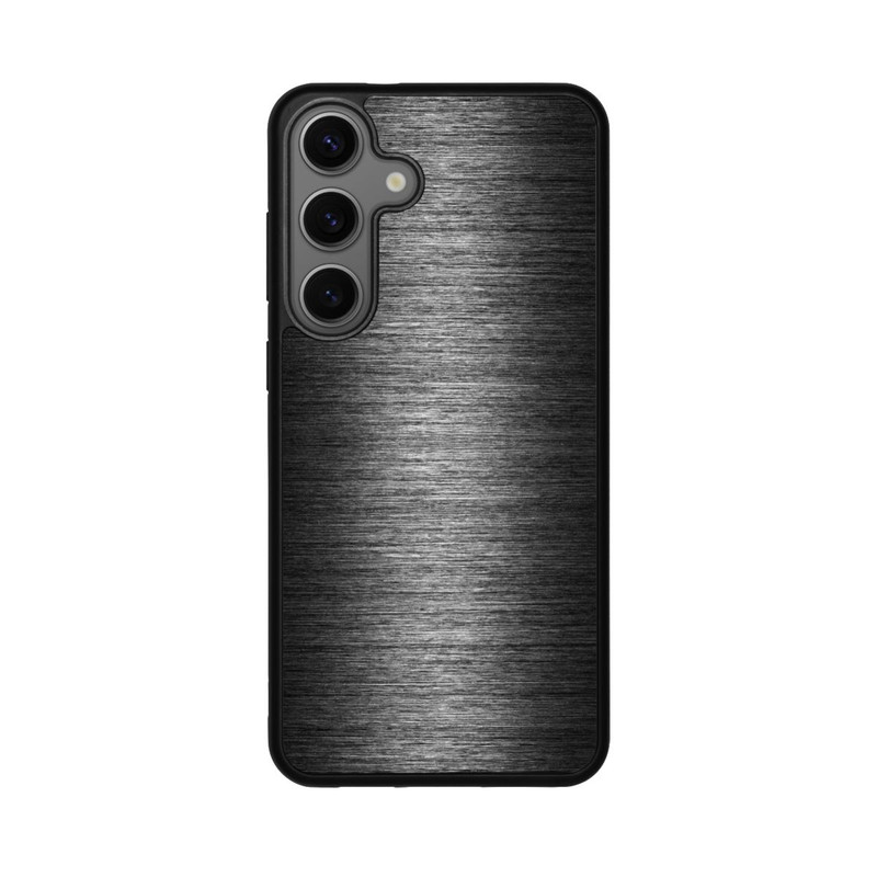 Galaxy S25 + Base Case Metal Look - Anthrazit