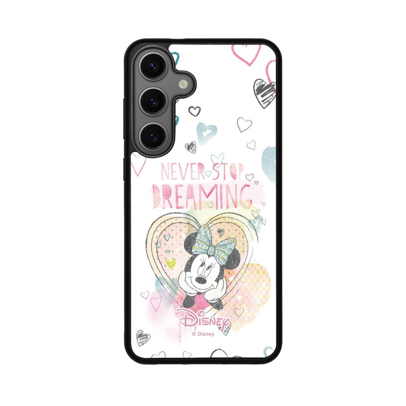 Galaxy S25 + Base Case Minnie Never Stop Dreaming