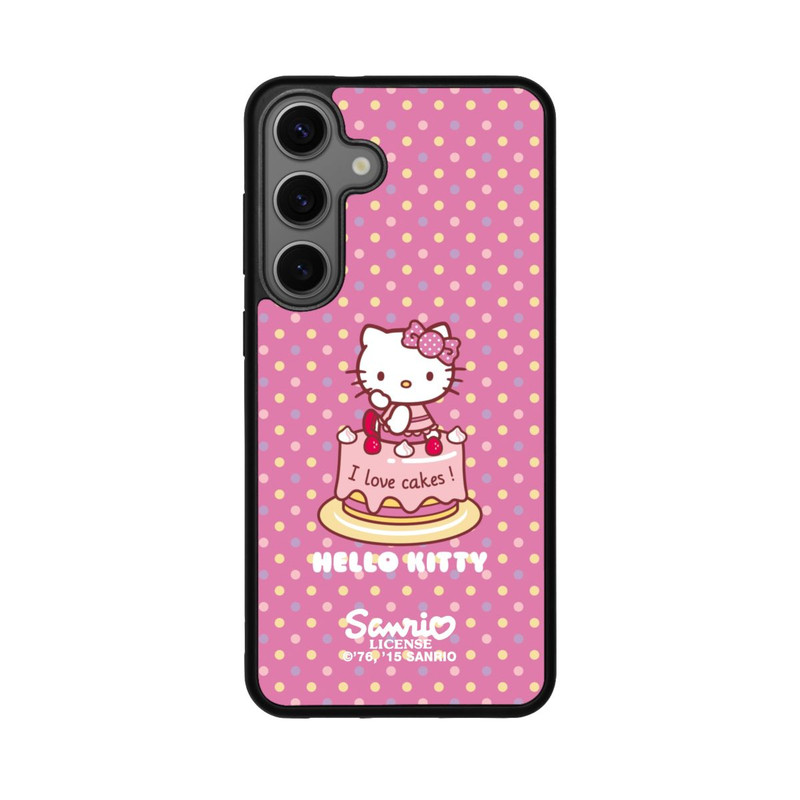 Galaxy S25 + Base Case Hello Kitty - I Love Cakes
