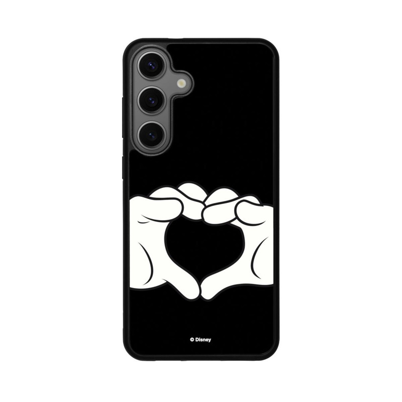 Galaxy S25 + Base Case Love Hands Micky and Minnie