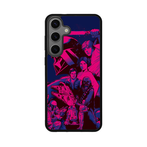 Samsung Galaxy S25+  Base Case StarWars Charaktere - Ultraviolet