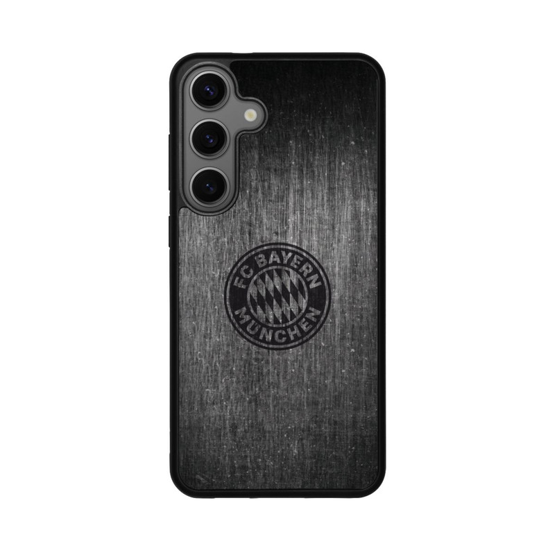 Galaxy S25 + Base Case Metalllook FCB Logo einfarbig