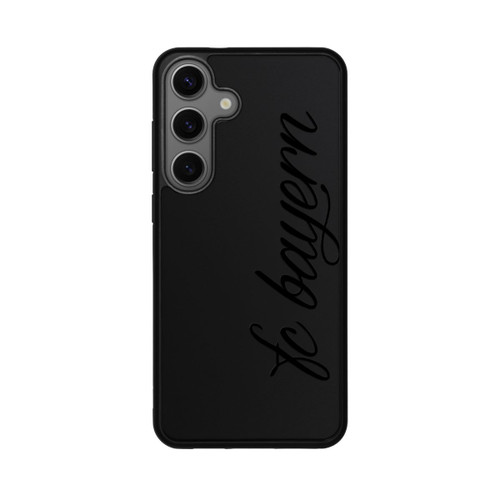 Samsung Galaxy S25+  Base Case Schwarzes FCB Girlmotiv - ohne Hintergrund