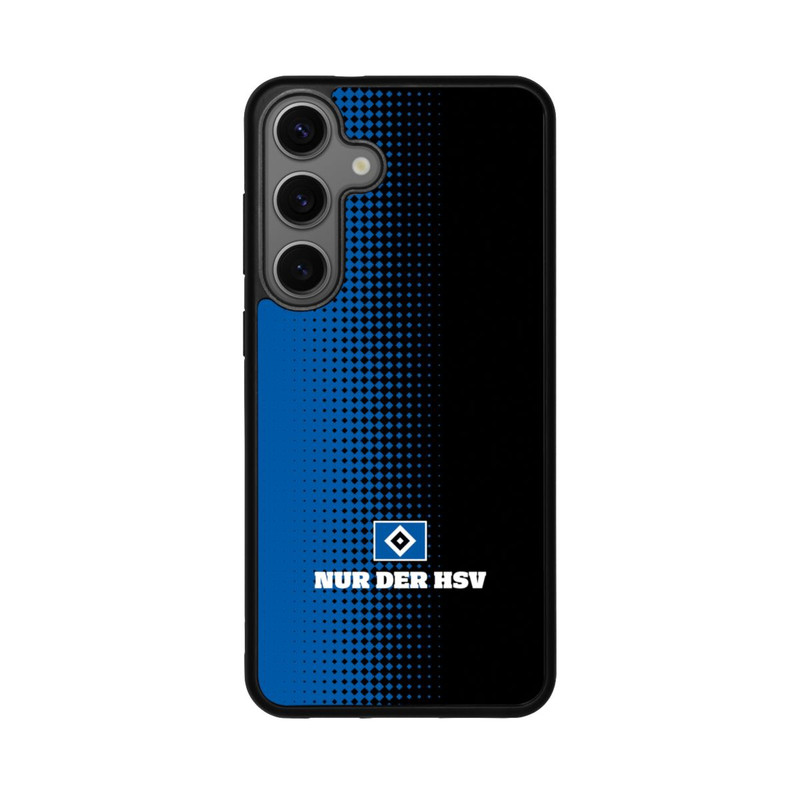 Galaxy S25 + Base Case Nur der HSV - Rautenraster Schwarz