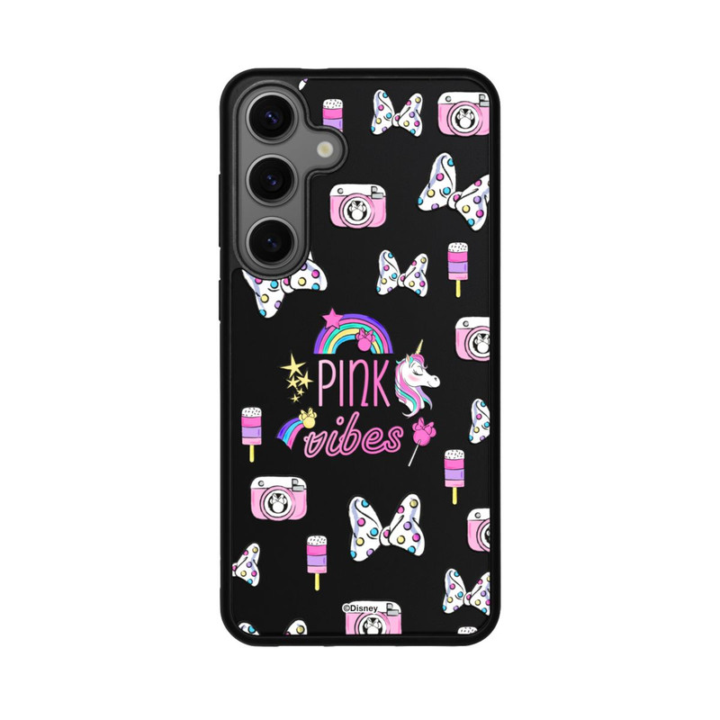 Galaxy S25 + Base Case Pink Vibes Transparent
