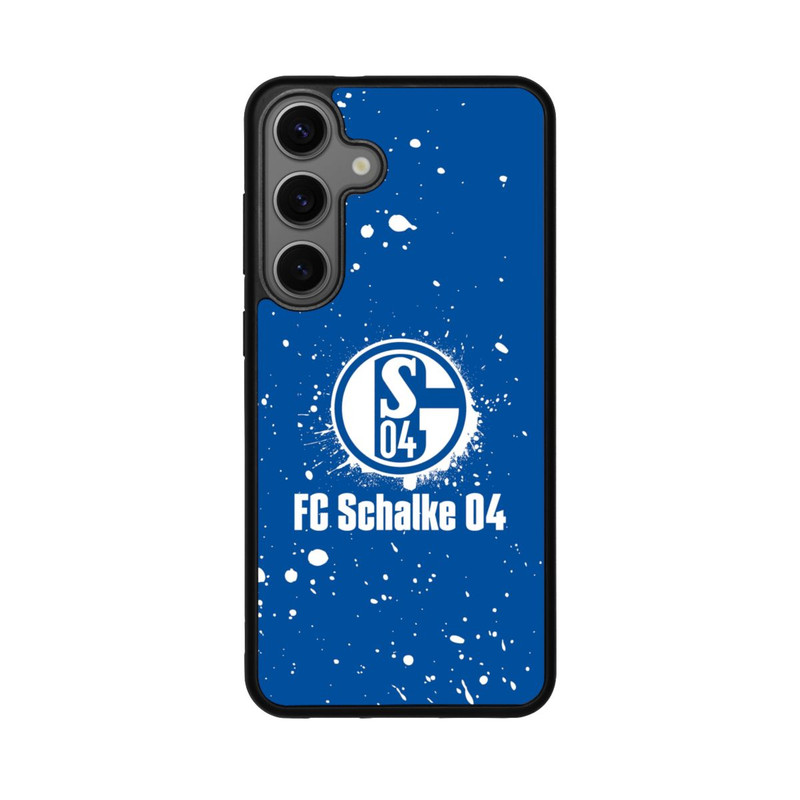 Galaxy S25 + Base Case Schalke 04 - Spraylogo
