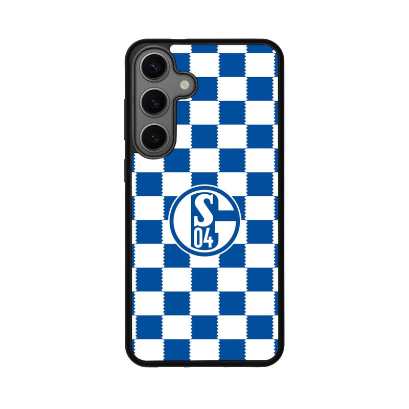 Galaxy S25 + Base Case Muster Schalke 04