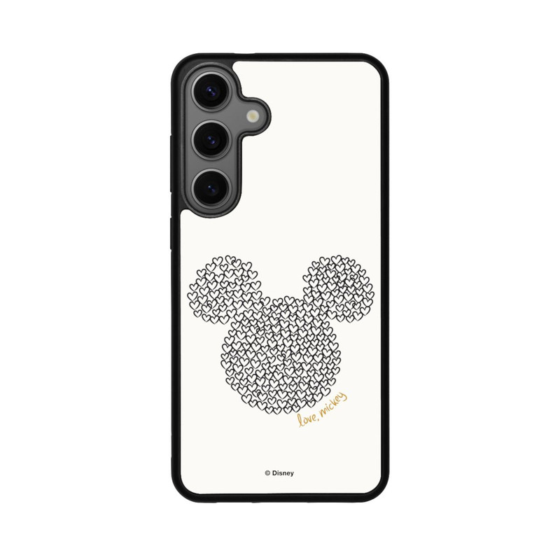 Galaxy S25 + Base Case Micky Black and White