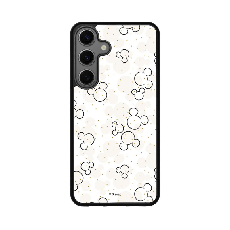 Galaxy S25 + Base Case Golden Micky Pattern