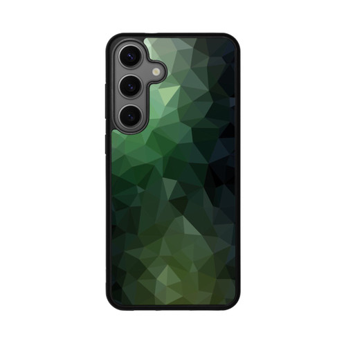 Samsung Galaxy S25+  Base Case Polygonal Mosaic Green