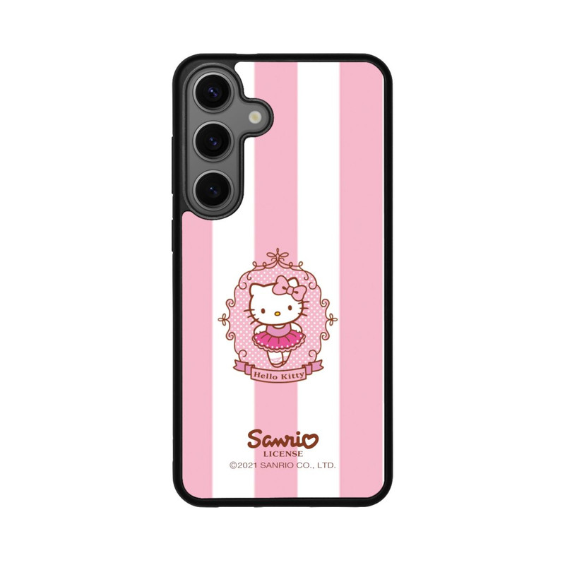 Galaxy S25 + Base Case Hello Kitty Ballerina-Streifen