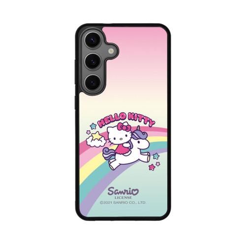 Samsung Galaxy S25+  Base Case Hello Kitty Regenbogen 