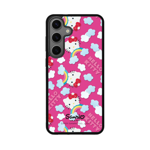 Samsung Galaxy S25+  Base Case Hello Kitty Regenbogenmuster