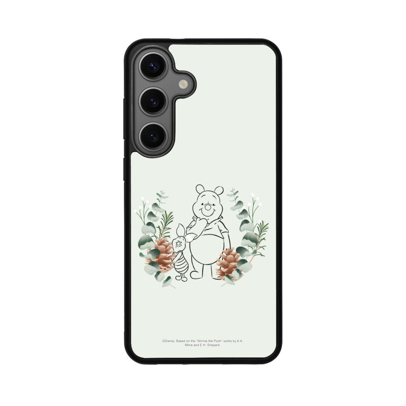 Galaxy S25 + Base Case Grüne Liebe Puuh und Ferkel